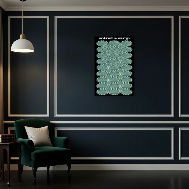 Alt view image 4 of 4 - Mind Warp Poster - Unique Art for Your Space