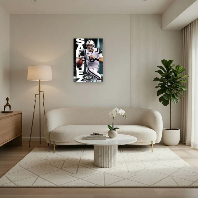Alt view image 3 of 4 - New York Jets Mark Sanchez 2010 Poster Print