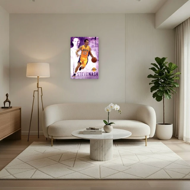 Alt view image 3 of 4 - Lakers Steve Nash Poster Print (24 x 36)