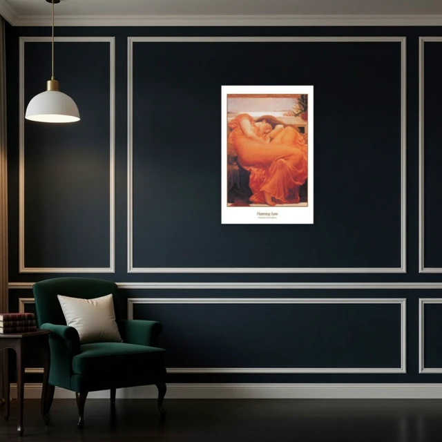 Alt view image 4 of 4 - Flaming June Art Print by Sir Frederic Leighton