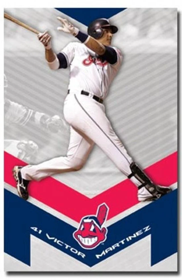Main image of Cleveland Indians Victor Martinez Poster Print