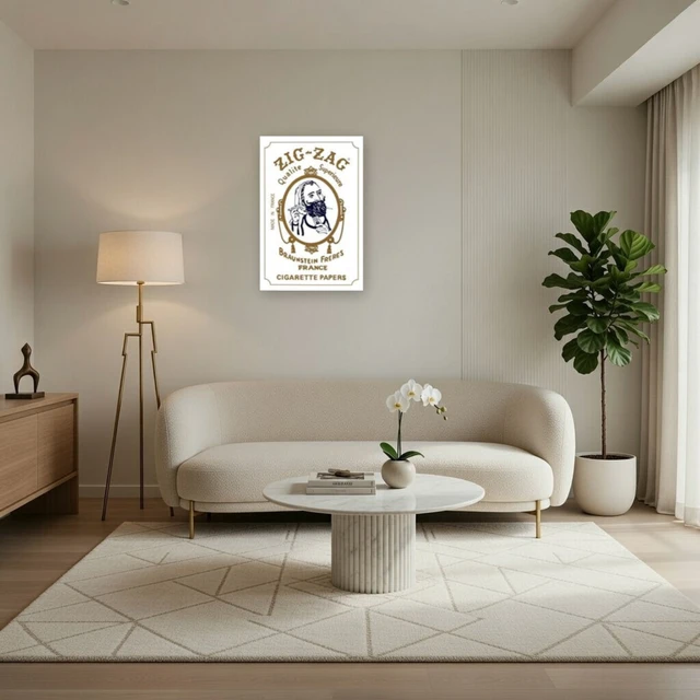 Alt view image 3 of 4 - Zig Zag Rolling Papers Poster - Vibrant Wall Art