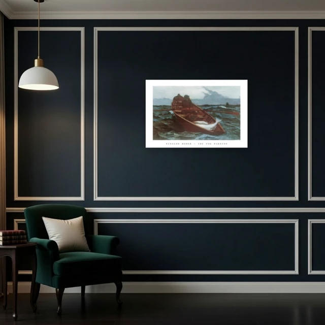 Alt view image 4 of 4 - The Fog Warning Art Print - Poster Print