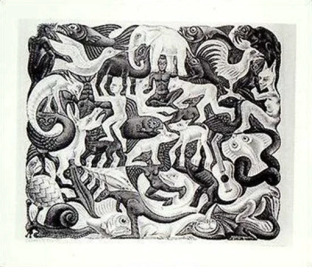 Main image of Mosaic II Poster by M.C. Escher - Stunning Art Print