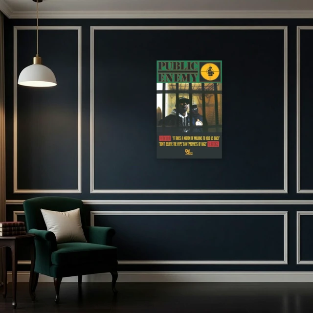 Alt view image 4 of 4 - Public Enemy 'It Takes A Nation Of Millions' Poster Print