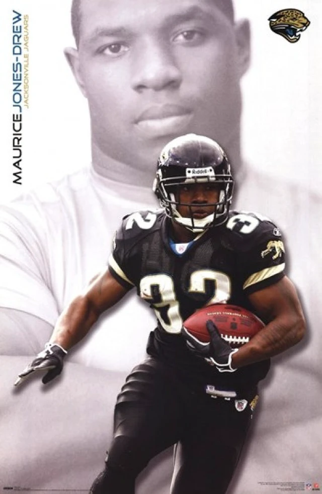 Main image of Maurice Jones-Drew Jacksonville Jaguars Poster Print