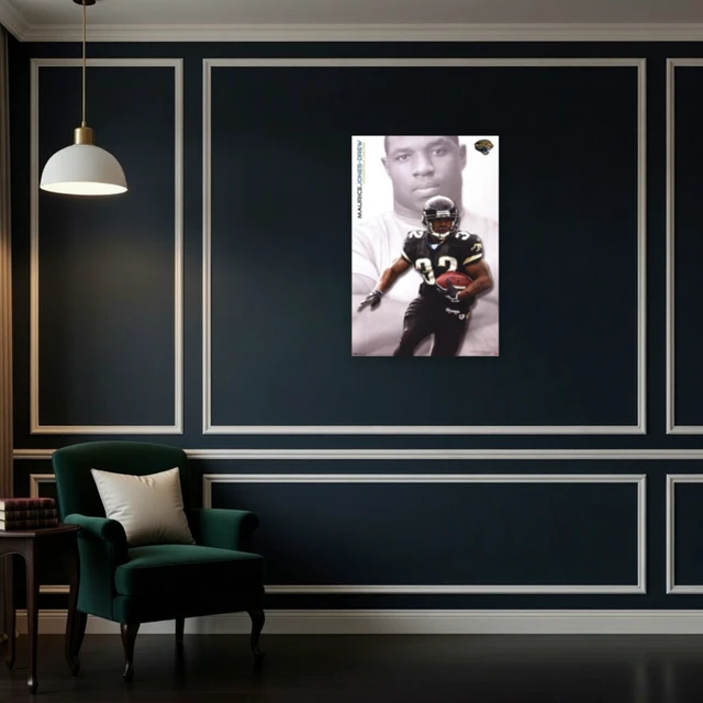 Alt view image 4 of 4 - Maurice Jones-Drew Jacksonville Jaguars Poster Print