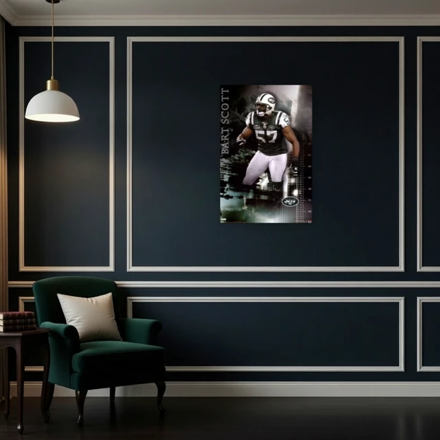 Alt view image 4 of 4 - New York Jets B Scott 09 Poster Print