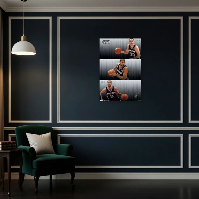 Alt view image 4 of 4 - Spurs Team 11 Poster Print - 24x36
