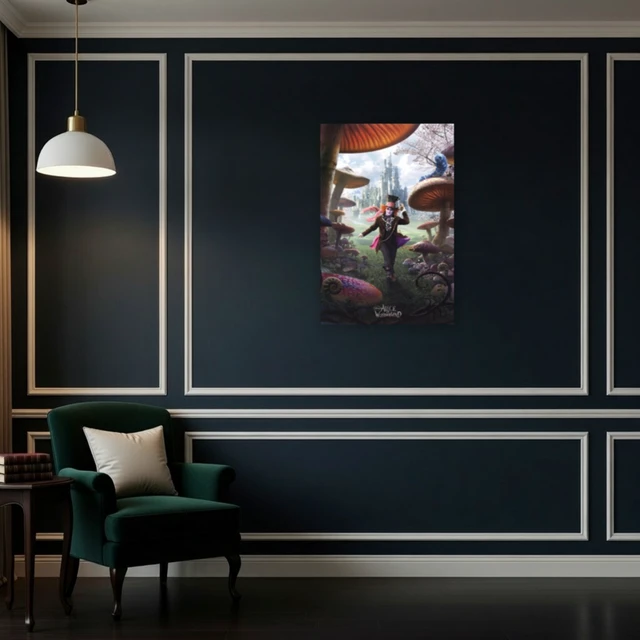 Alt view image 4 of 4 - Mad Hatter Poster Print from Disney's Alice in Wonderland (24x36)