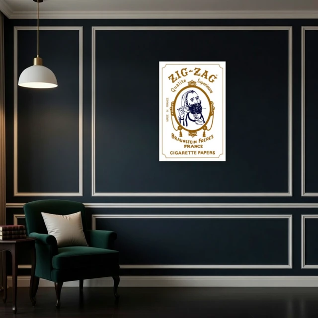 Alt view image 4 of 4 - Zig Zag Man Poster - 24x36 Wall Art