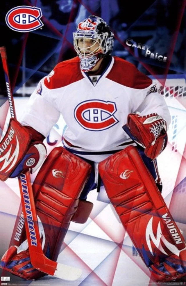 Alt view image 2 of 4 - Montreal Canadiens Carey Price 2010 Poster Print - Sports Art