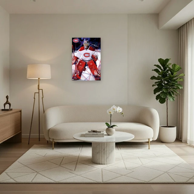 Alt view image 3 of 4 - Montreal Canadiens Carey Price 2010 Poster Print - Sports Art