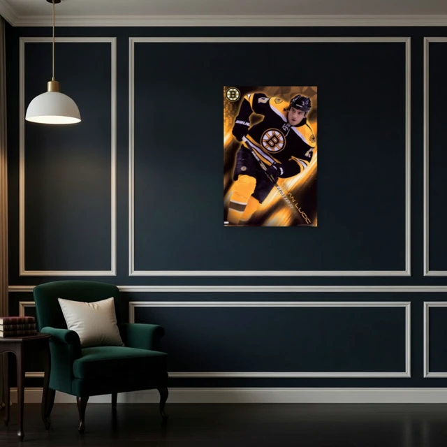 Alt view image 4 of 4 - Milan Lucic Boston Bruins Poster Print - 2010 Season (24x36)