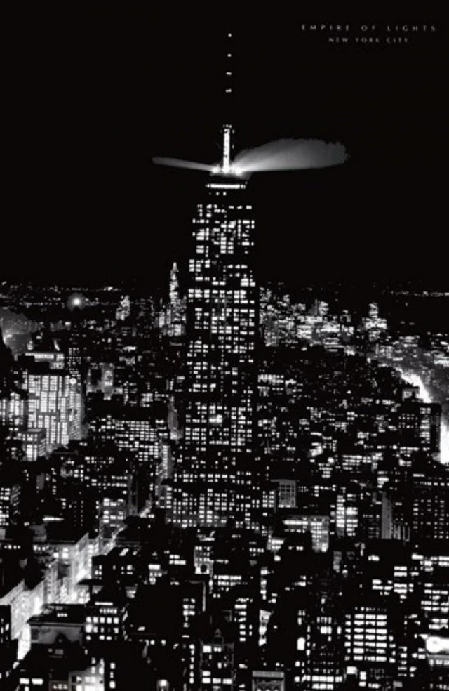 Alt view image 2 of 4 - Empire of Lights - New York City Poster Print