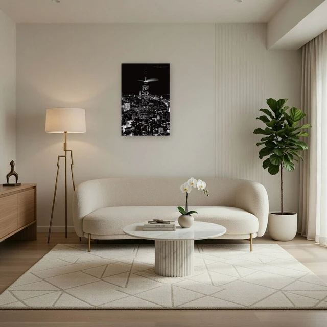 Alt view image 3 of 4 - Empire of Lights - New York City Poster Print