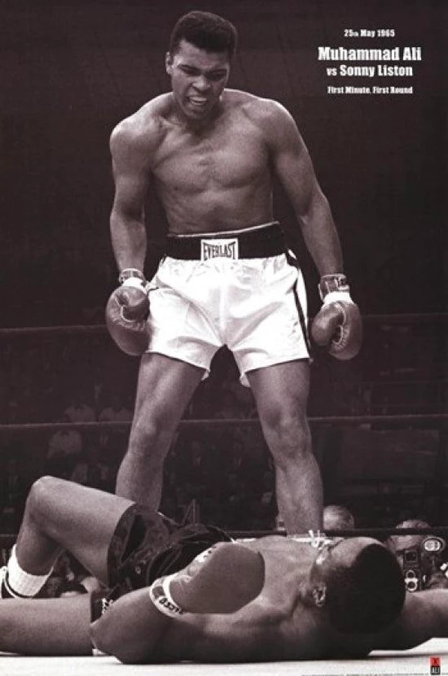 Main image of Muhammad Ali 1965 1st Round Knockout Against Sonny Liston Poster