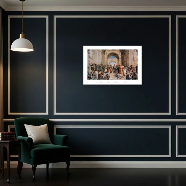 Alt view image 4 of 4 - School Of Athens Poster - Classic Art Print