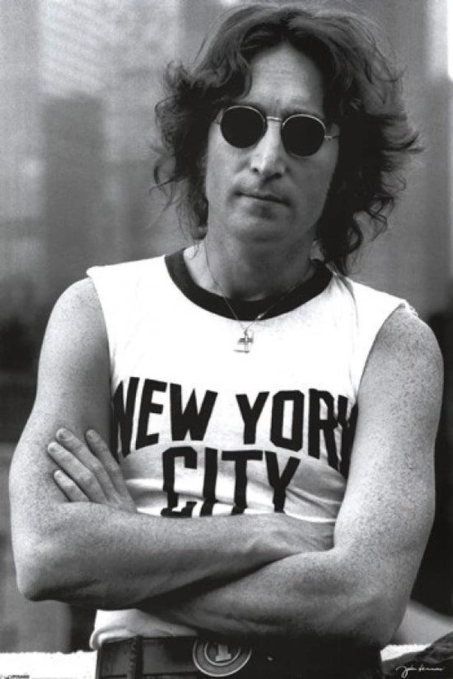 Main image of John Lennon New York City Poster Print - 24x36