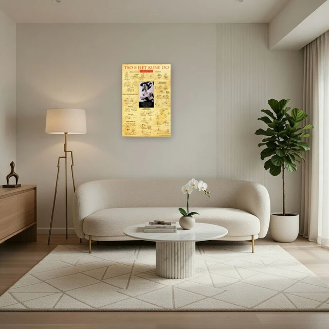 Alt view image 3 of 4 - Bruce Lee Tao of Jeet Kune Do Poster - 24x36