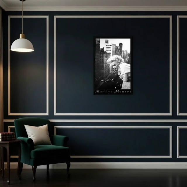 Alt view image 4 of 4 - Marilyn Monroe Balcony Poster - Iconic Art Print
