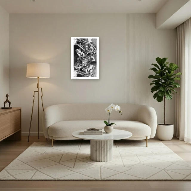 Alt view image 3 of 4 - House of Stairs Art Print by M.C. Escher
