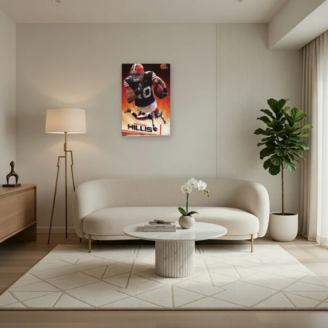 Alt view image 3 of 4 - Cleveland Browns - Peyton Hillis 2011 Poster Print
