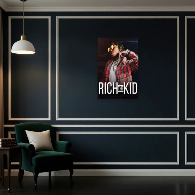 Alt view image 4 of 4 - Rich The Kid Shades Poster Print - 24x36