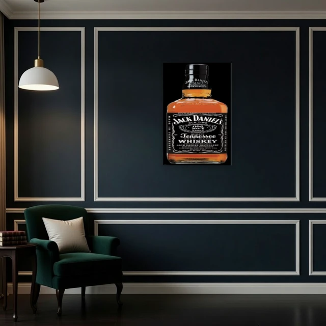Alt view image 4 of 4 - Jack Daniel's Bottle Door Poster - 21 x 62