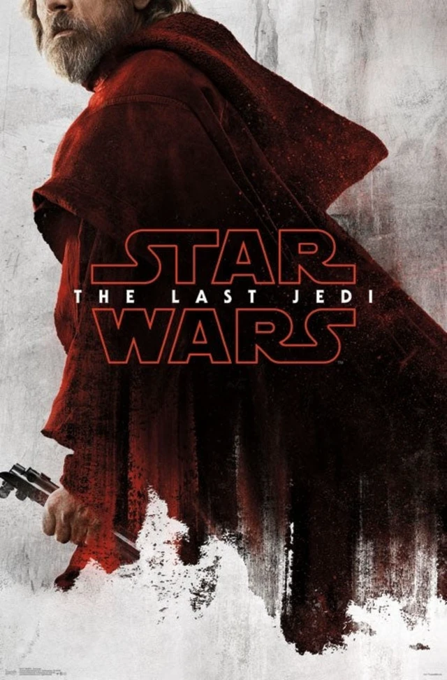 Alt view image 2 of 4 - Star Wars: The Last Jedi - Red Luke Poster Print