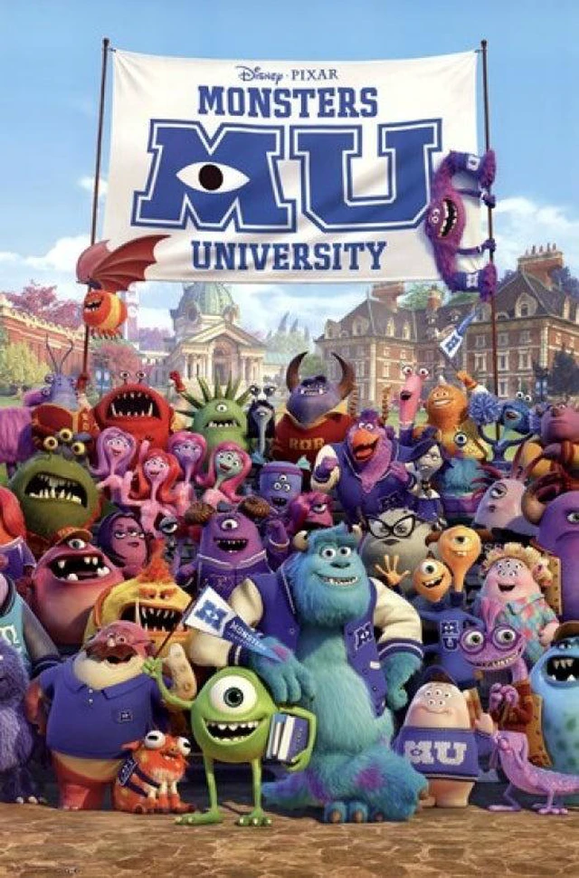 Main image of Monsters University One Sheet Poster Print 22x34