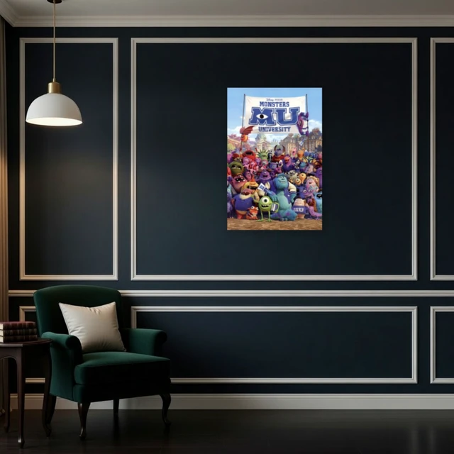 Alt view image 4 of 4 - Monsters University One Sheet Poster Print 22x34
