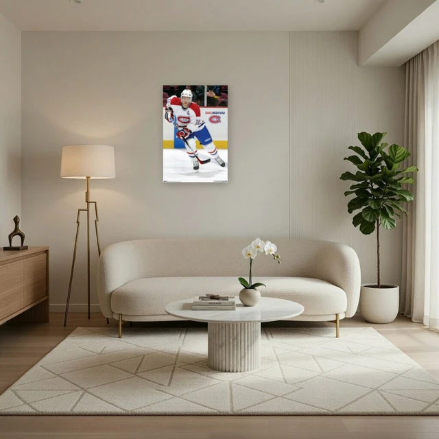 Alt view image 3 of 4 - Montreal Canadiens Saku Koivu Poster Print - 24x36