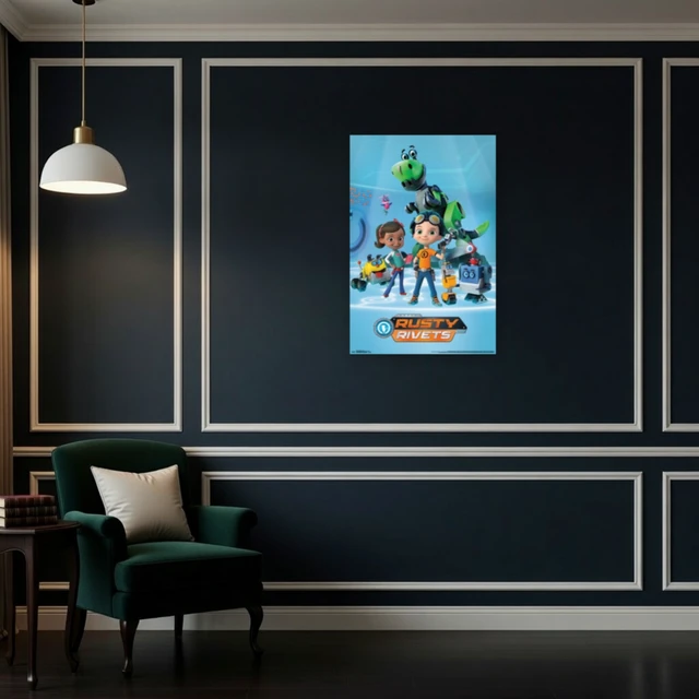 Alt view image 4 of 4 - Rusty Rivets Group Poster Print