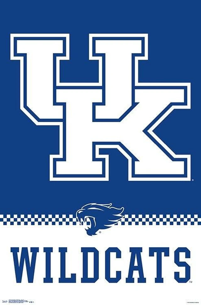 Main image of University of Kentucky Logo Wall Art Poster Print