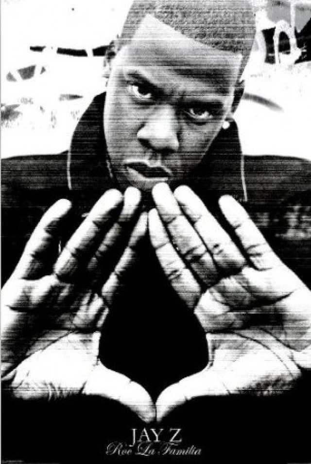 Main image of Jay Z Hands Poster - Iconic Music Art Print