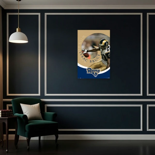 Alt view image 4 of 4 - Rams-Bruce Poster Print - Perfect for Game Day Decor