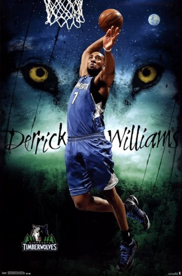 Main image of Minnesota Timberwolves D Williams 13 Poster Print