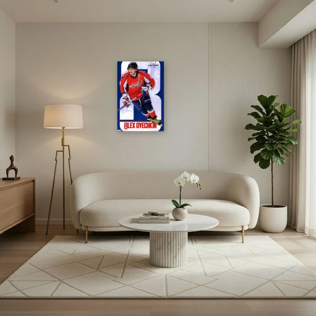 Alt view image 3 of 4 - Washington Capitals Alex Ovechkin 2011 Poster Print