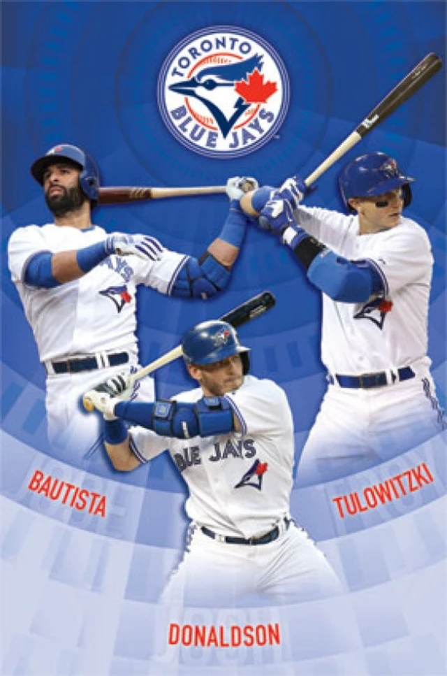 Alt view image 2 of 4 - Toronto Blue Jays Group 15 Poster Print - 24x36