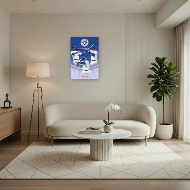 Alt view image 3 of 4 - Toronto Blue Jays Group 15 Poster Print - 24x36