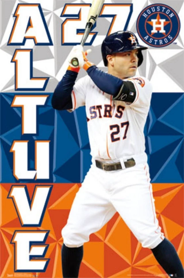 Alt view image 2 of 4 - Houston Astros Jos Altuve 2015 Poster Print