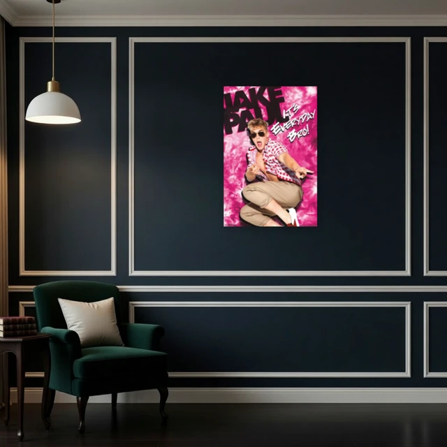 Alt view image 4 of 4 - Jake Paul Jump Poster Print - 22x34