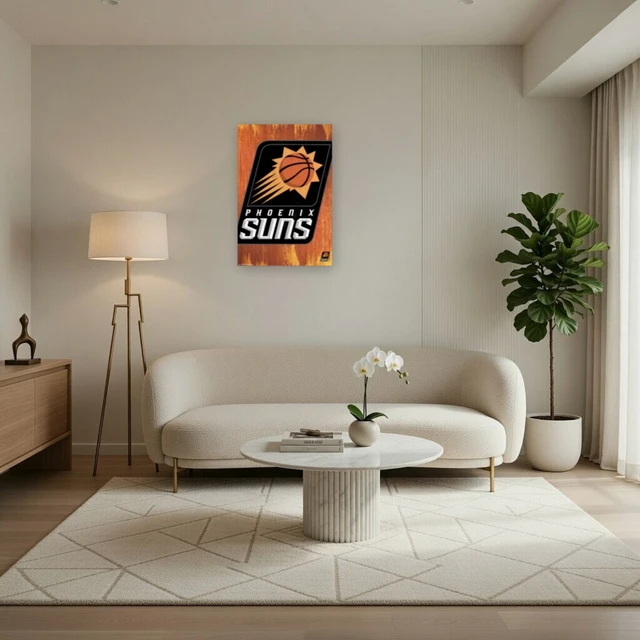 Alt view image 3 of 4 - Phoenix Suns Logo Poster Print - 22 x 34