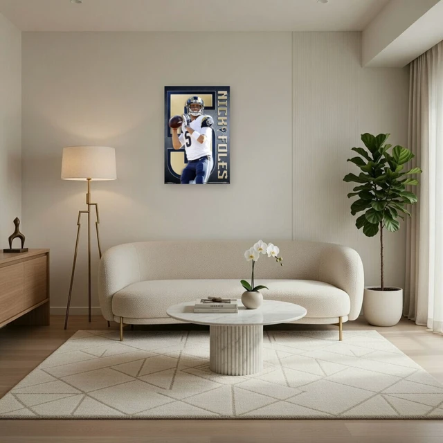 Alt view image 3 of 4 - St. Louis Rams Nick Foles Poster Print - 22 x 34