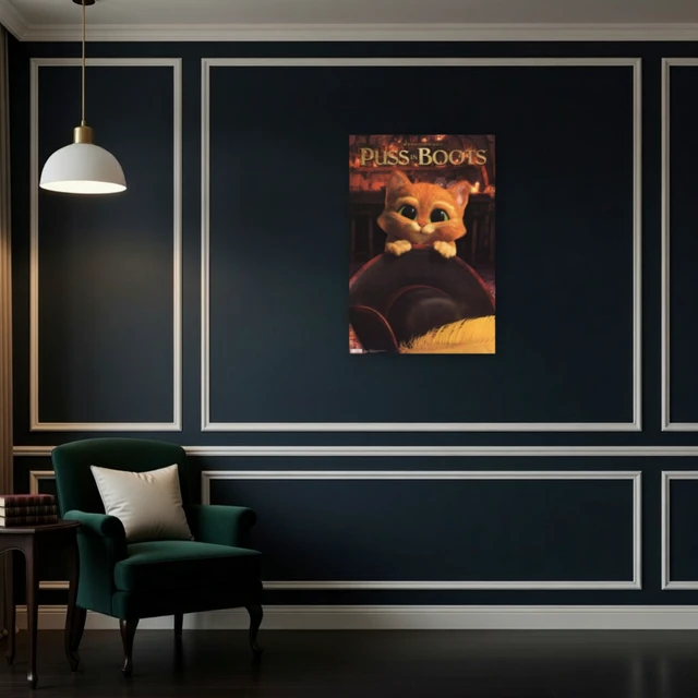 Alt view image 4 of 4 - Puss in Boots - Eyes Poster Print 24x36