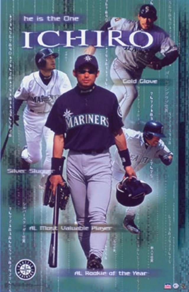 Alt view image 2 of 4 - Ichiro - The One Poster Print