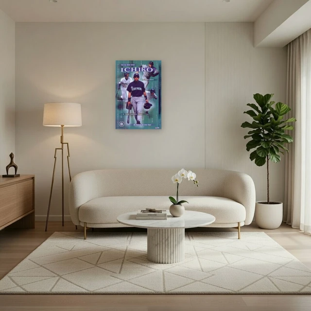 Alt view image 3 of 4 - Ichiro - The One Poster Print