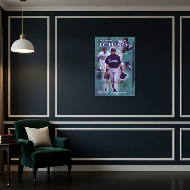 Alt view image 4 of 4 - Ichiro - The One Poster Print
