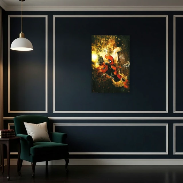 Alt view image 4 of 4 - Deadpool Shells Poster Print - 22x34